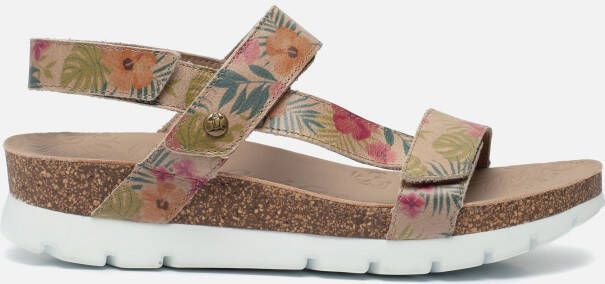 Panama Jack Selma Tropical B1 Sandalen roze Leer Dames
