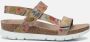 Panama Jack Selma Tropical B1 Sandalen roze Leer Dames - Thumbnail 2