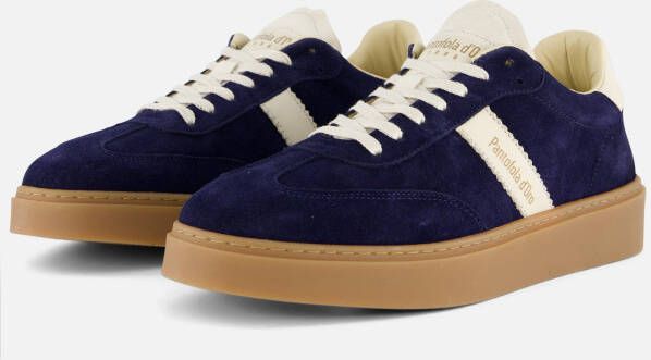 Pantofola D'Oro Lage Suède Sneakers Argentario Stijlvol Blue Heren