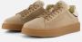 Pantofola d'Oro Elba Low Sneakers Leren Sneaker Heren Beige - Thumbnail 2