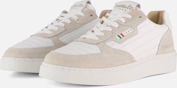 Pantofola D'Oro Piermonte Sneakers wit Suede