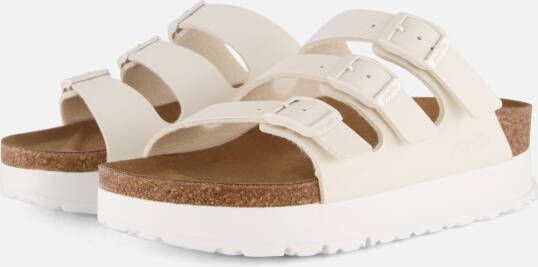 Papillio Birkenstock Florida Slippers wit