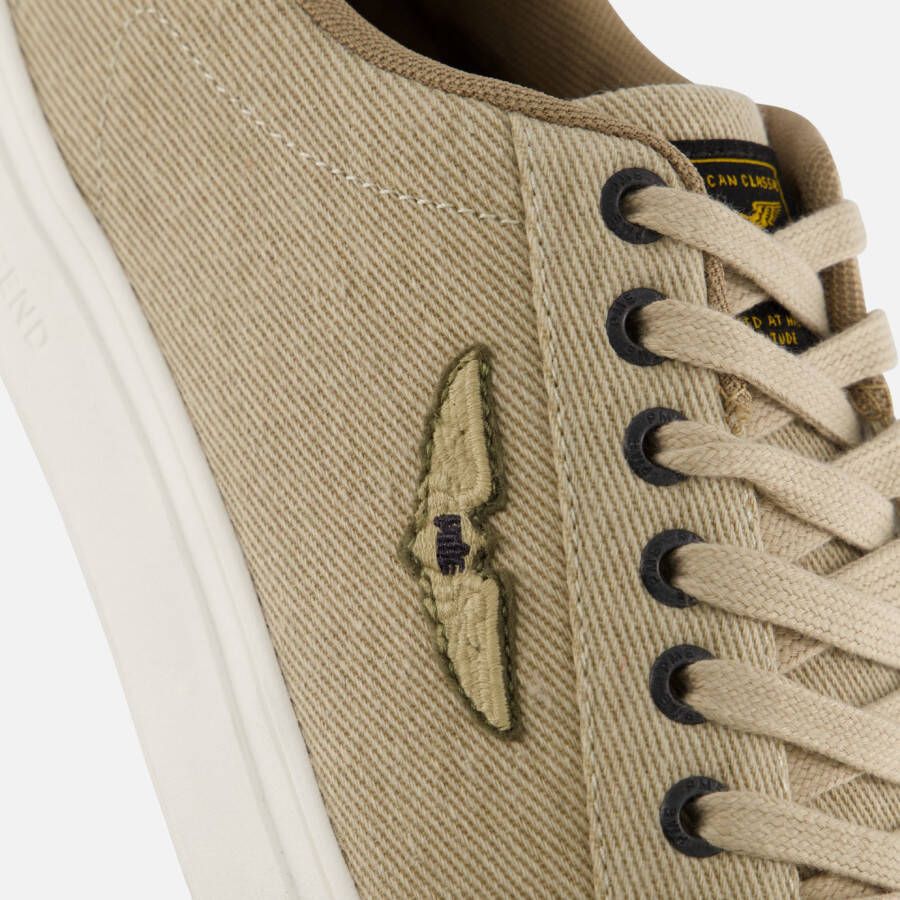PME Legend Beechburd Sneakers beige Textiel