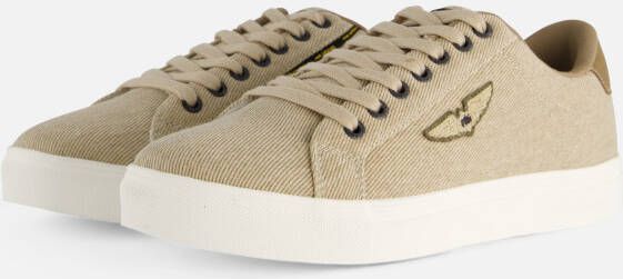 PME Legend Beechburd Sneakers beige Textiel