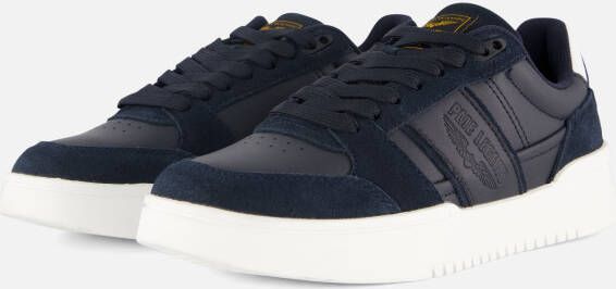 PME Legend Brycepoint Sneakers blauw Imitatieleer