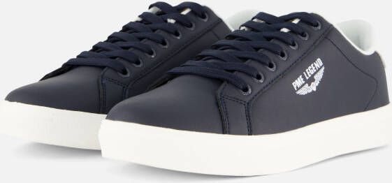 PME Legend Carrior Sneakers blauw Imitatieleer