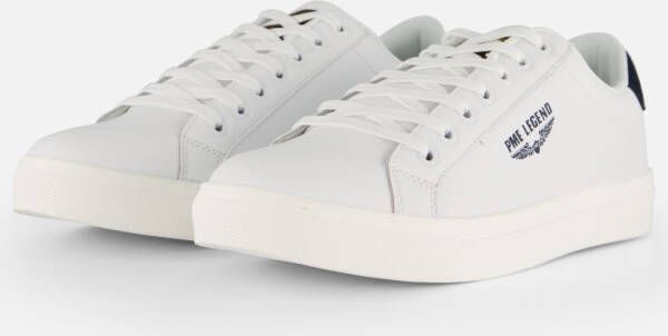 PME Legend Carrior Sneakers wit Imitatieleer