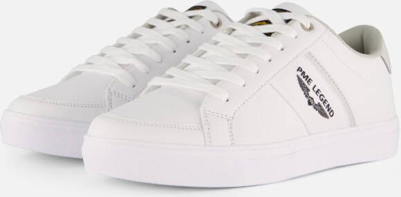 PME Legend Eclipse Sneakers wit Imitatieleer