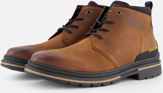 PME Legend Stoere leren herenlaarzen voor herfst winter Brown Heren - Foto 7