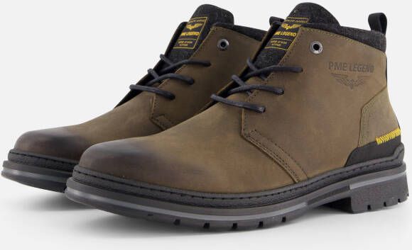 PME Legend Fleetman Veterboots Laarzen Met Veters Heren Groen - Foto 4