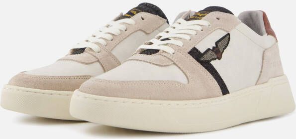 PME Legend Freightman Sneakers wit Imitatieleer
