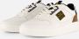 PME Legend Witte Leren Sneaker met Bruine en Zwarte Details White Heren - Thumbnail 2