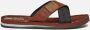 PME Legend Bruine Lichtgewicht Denim Slipper Haig Brown Heren - Thumbnail 4
