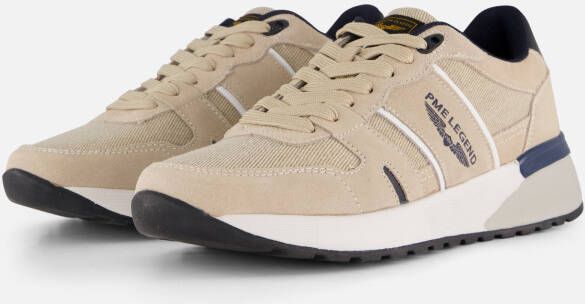 PME Legend Jet Lifter Sneakers beige Imitatieleer