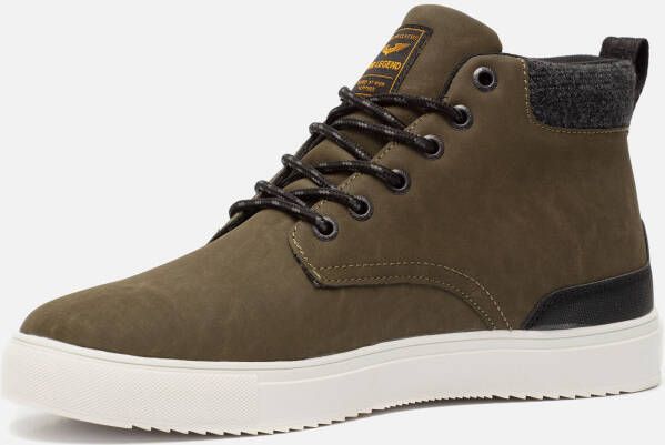 PME Legend Sportieve Khaki Vegan Veterschoenen Green Heren