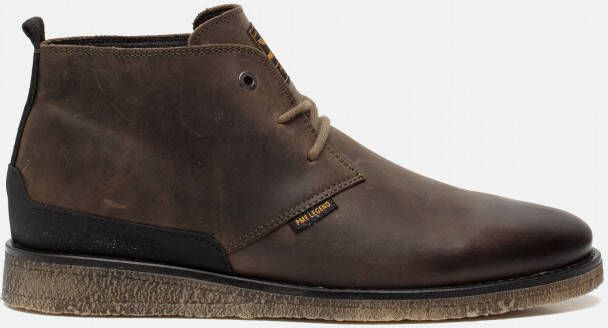 PME Legend Morauder veterschoenen grijs Leer