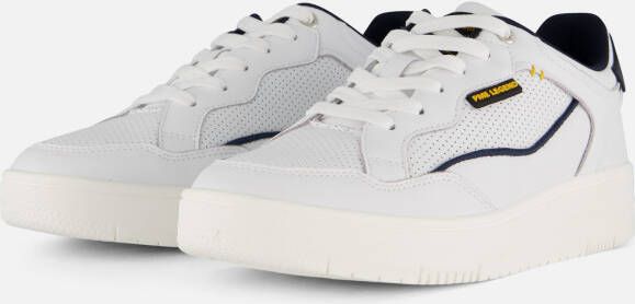 PME Legend Mulnomah Sneakers wit Imitatieleer