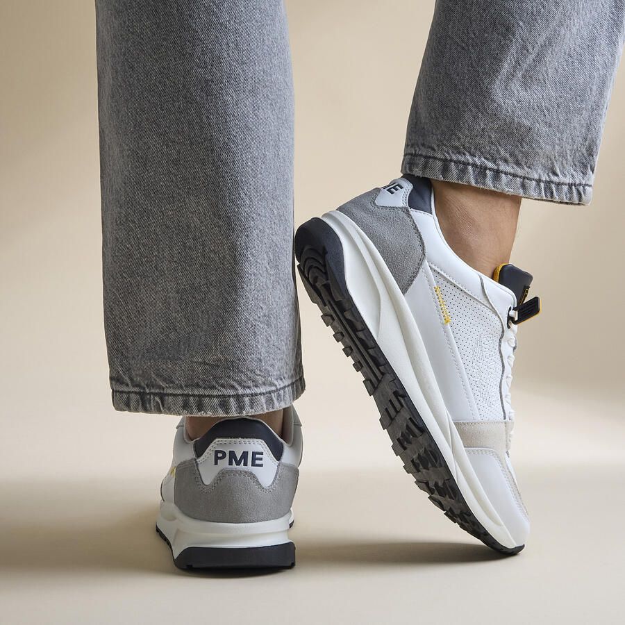 PME Legend Aditude Sneakers wit Imitatieleer - Foto 3