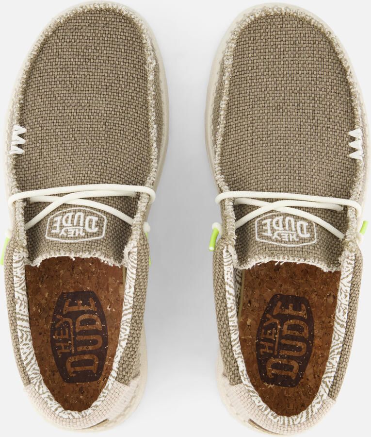 Heydude Instappers Wally Braided Fossil HD40003-2BS Bruin - Foto 3