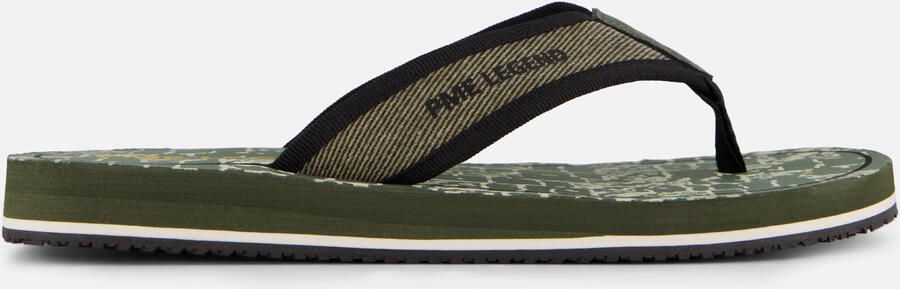 PME Legend Jetflap Slipper groen Textiel - Foto 5