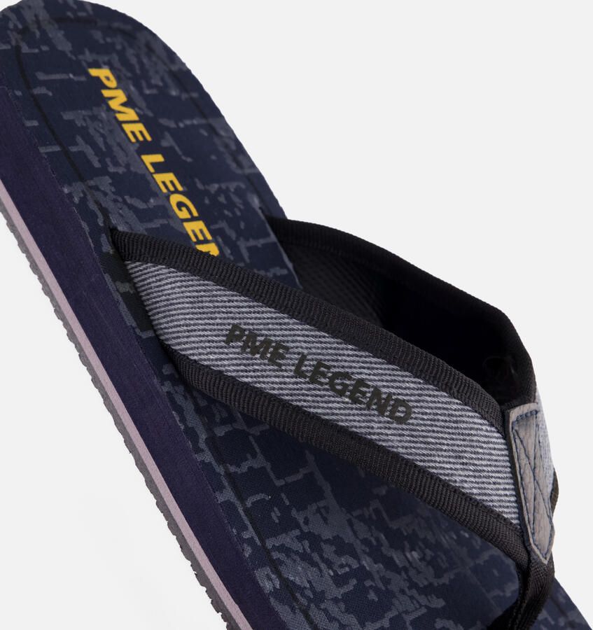 PME Legend Jetflap Slippers blauw Textiel - Foto 2