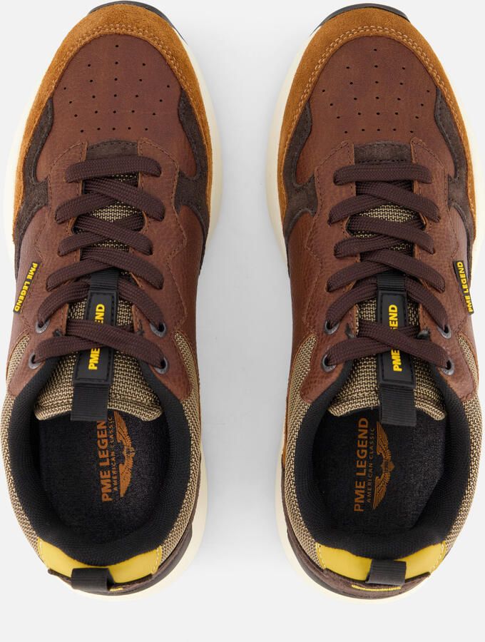 PME Legend Heren Sneakers Notcher Bruin - Foto 5