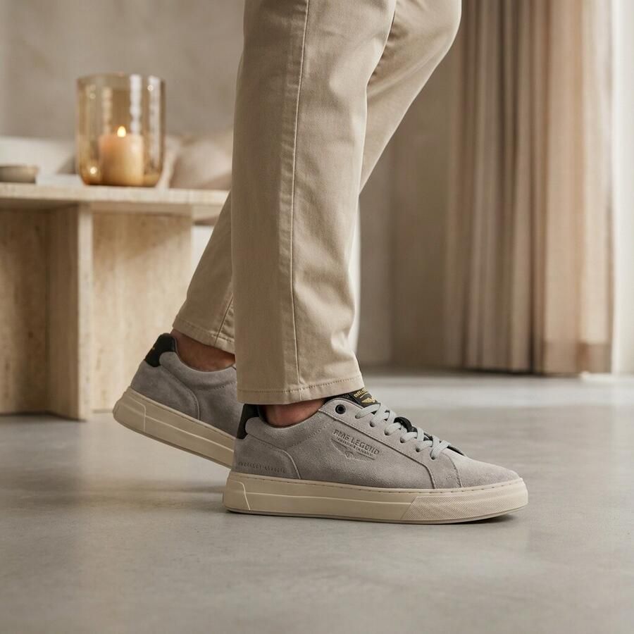 PME Legend PME Clevis Sneakers grijs Suède - Foto 2