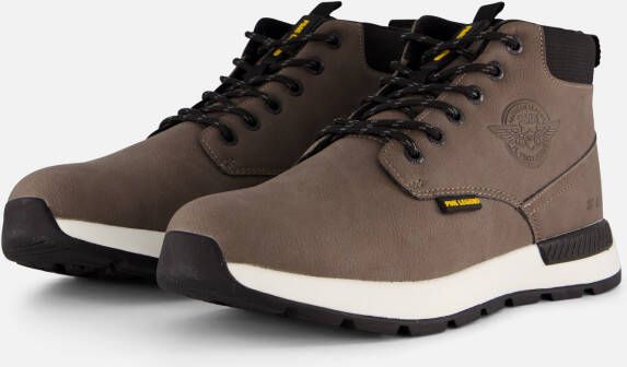 PME Legend Ribber Veterschoenen grijs