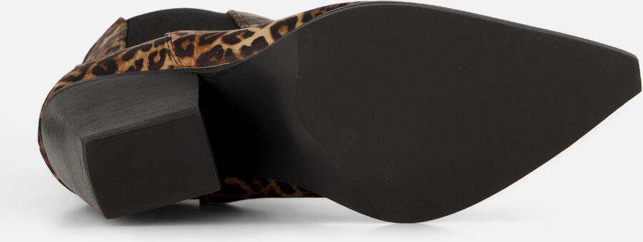 POSH by Poelman Chelsea boots met hak bruin Pu - Foto 4