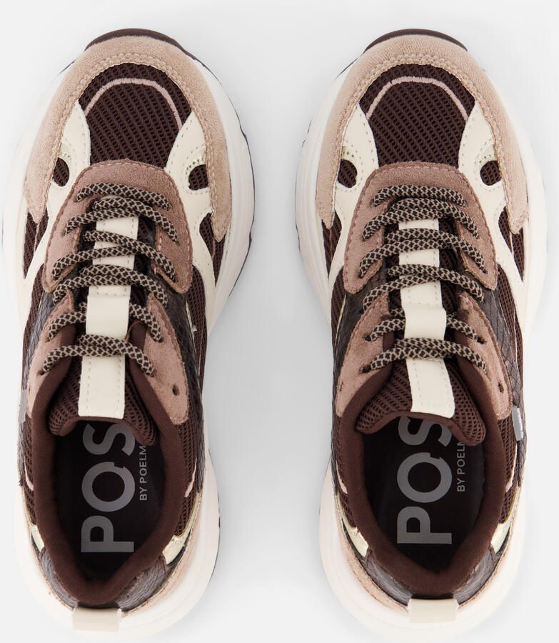 POSH by Poelman Posh Exclusief Sneakers beige Combi Dames - Foto 2