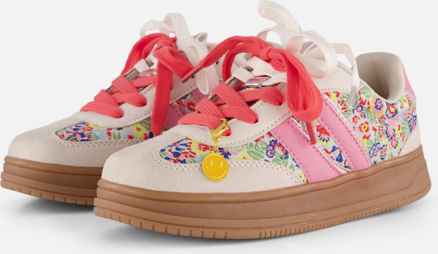 POSH by Poelman Posh Flower Sneakers beige Syntetisch Dames