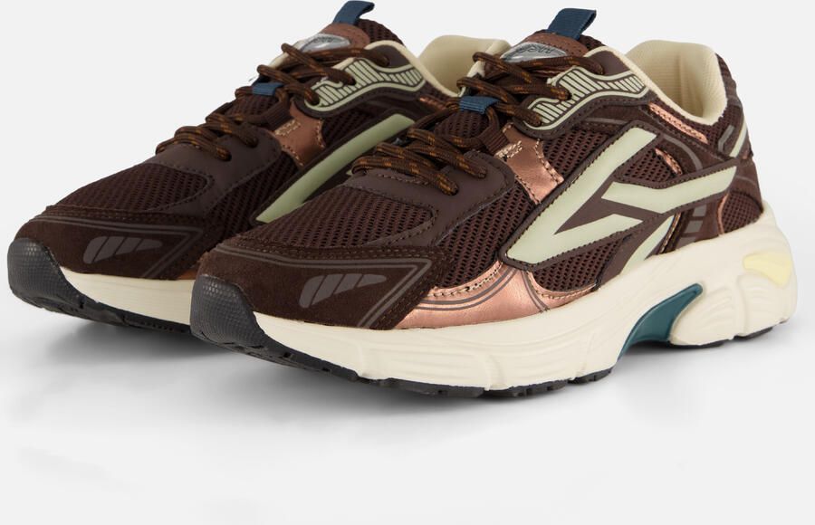 POSH by Poelman Posh Ginny Sneakers bruin brons Dames
