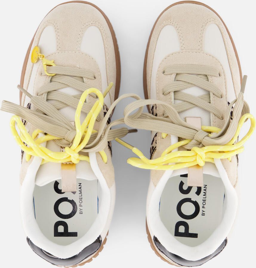 POSH by Poelman Posh Leopard Sneakers beige Synthetisch Dames - Foto 2