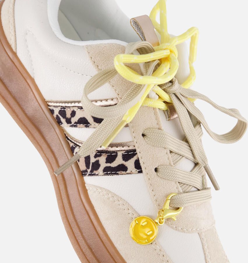 POSH by Poelman Posh Leopard Sneakers beige Synthetisch Dames - Foto 3