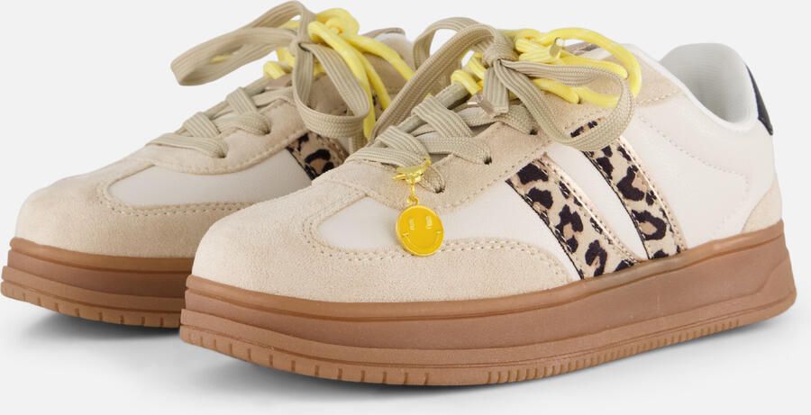 POSH by Poelman Posh Leopard Sneakers beige Synthetisch Dames