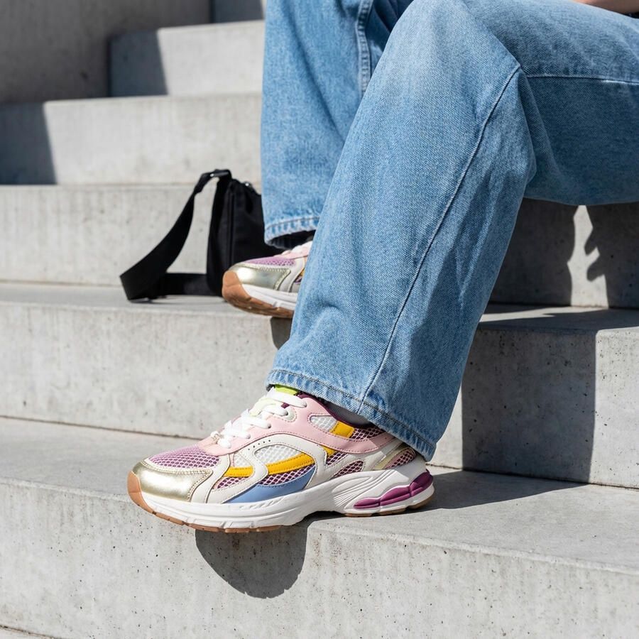 POSH by Poelman Posh Sneaker roze combi Synthetisch Dames - Foto 2