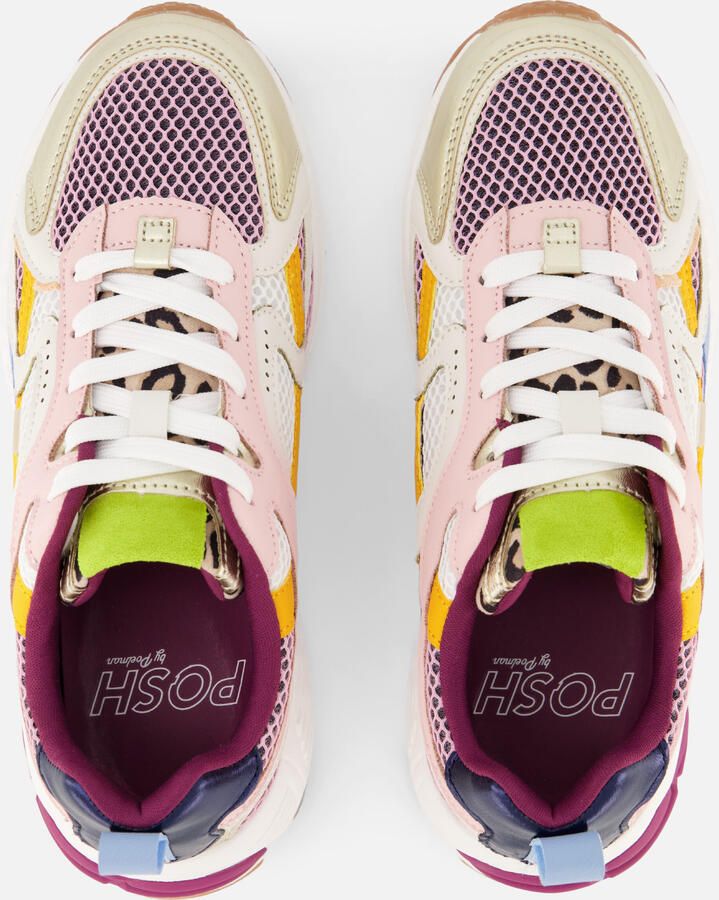 POSH by Poelman Posh Sneaker roze combi Synthetisch Dames - Foto 4