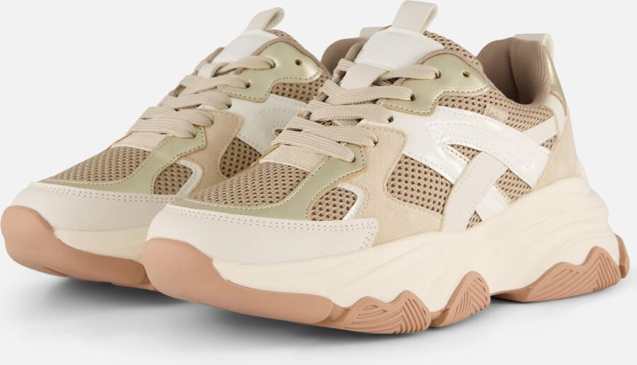 POSH by Poelman Posh Sneakers beige Synthetisch