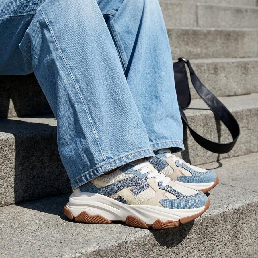 POSH by Poelman Posh Sneakers blauw Synthetisch Dames - Foto 2
