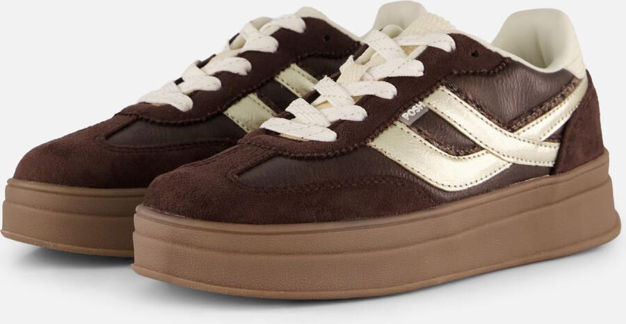 POSH by Poelman Posh sneakers Bruin et kraaltjes Dames
