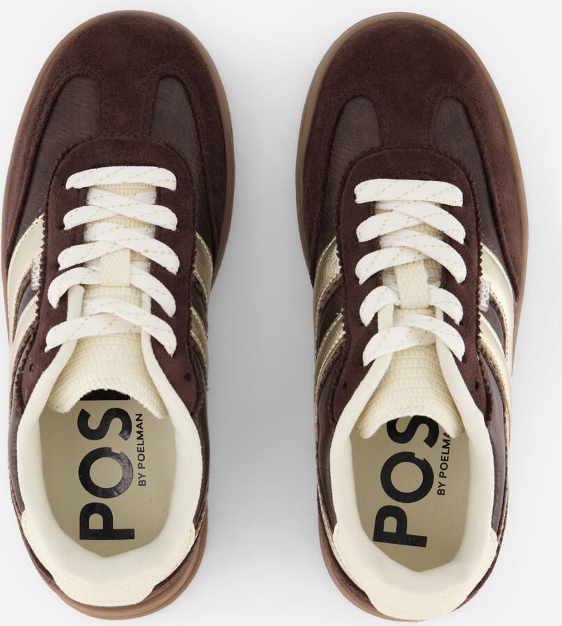 POSH by Poelman Posh sneakers Bruin et kraaltjes Dames - Foto 3