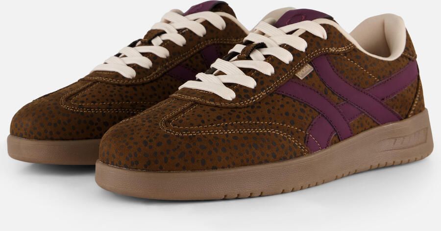 POSH by Poelman Posh Sneakers bruin Synthetisch