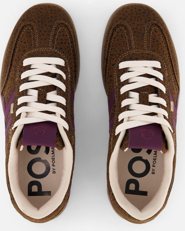 POSH by Poelman Posh Sneakers bruin Synthetisch Dames - Foto 3