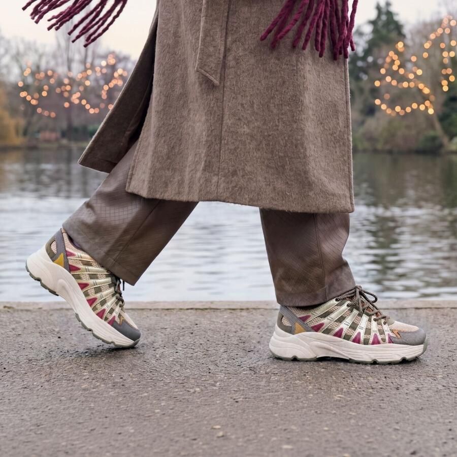 POSH by Poelman Posh Sneakers groen Dames - Foto 4