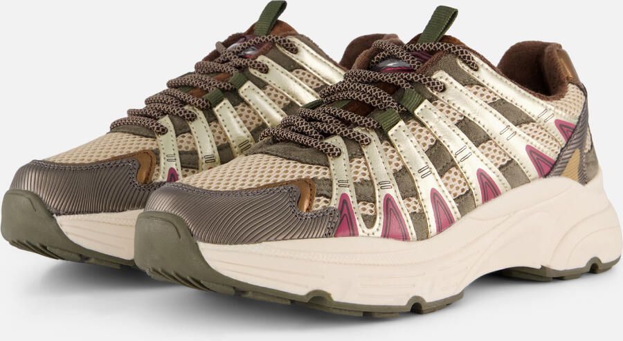 POSH by Poelman Posh Sneakers groen Dames - Foto 5
