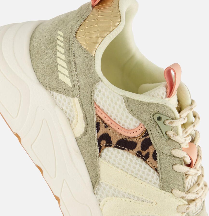 POSH by Poelman Posh Sneakers groen Synthetisch Dames - Foto 2