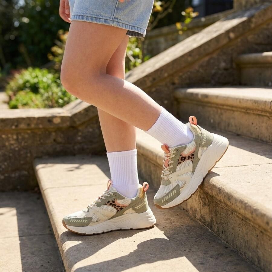 POSH by Poelman Posh Sneakers groen Synthetisch - Foto 2