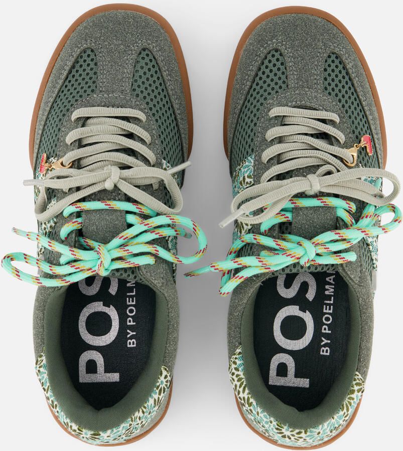 POSH by Poelman Posh Sneakers groen Synthetisch Dames - Foto 4