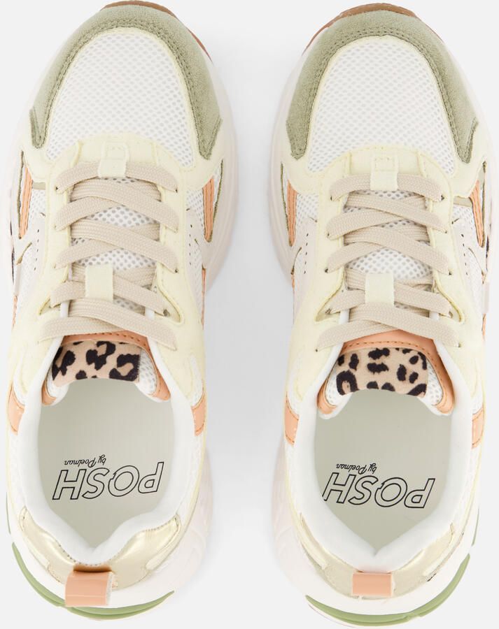 POSH by Poelman Posh Sneakers groen Synthetisch Dames - Foto 4