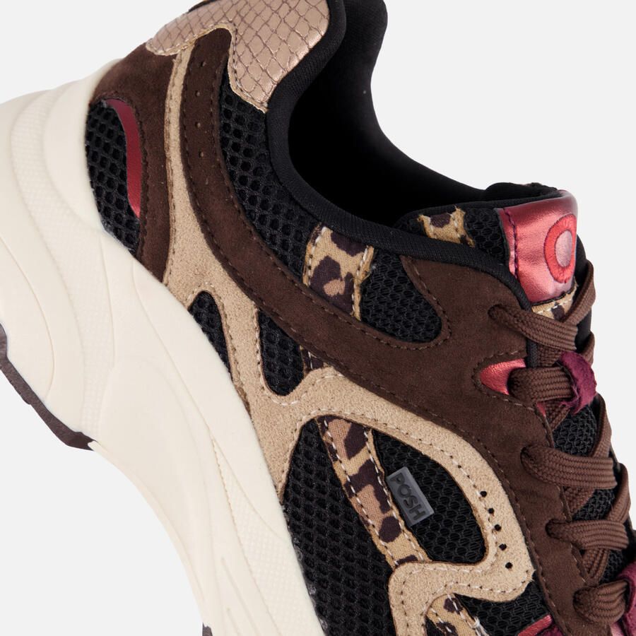POSH by Poelman Posh Sneakers zwart Dames - Foto 2